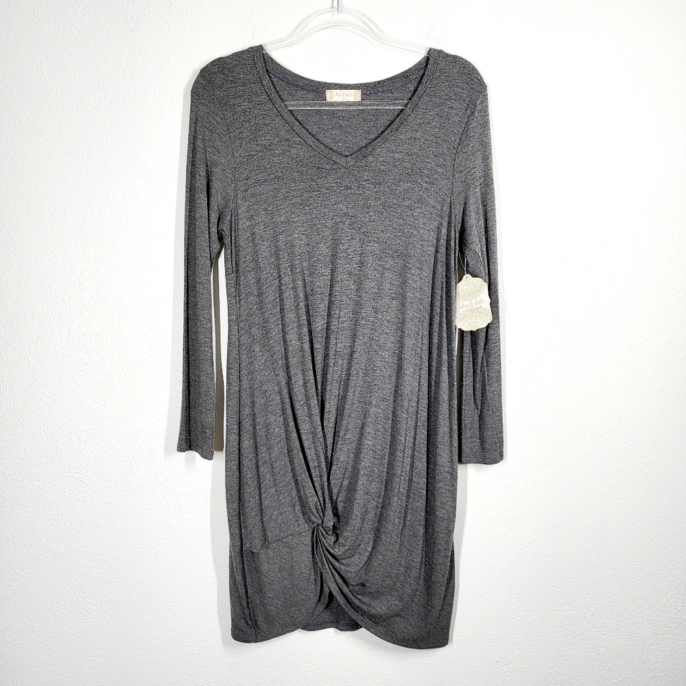 ALTAR'D STATE LONG SLEEVE KNOT DETAIL DRESS - Picture 5 of 9